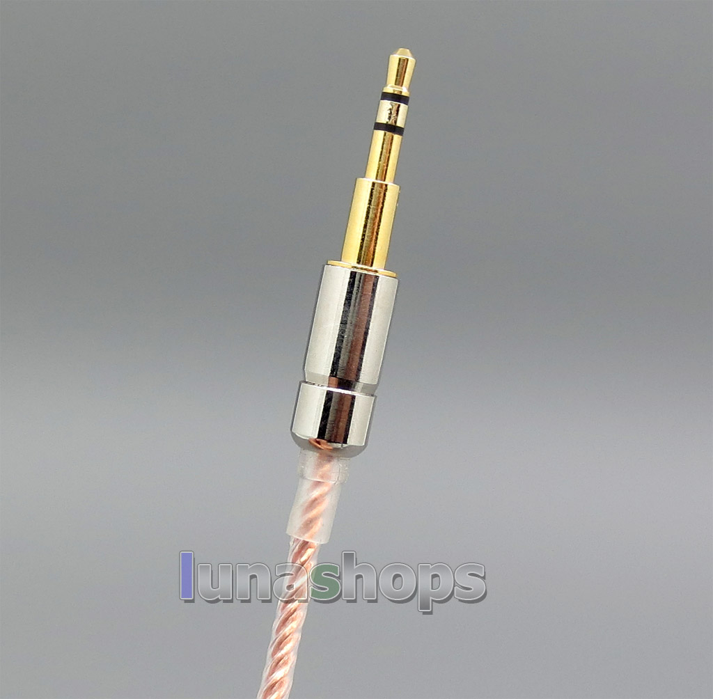 1.3m 7N OCC Earphone Cable For Sennheiser mm400 mm450 HD500 HD570 HD575 HD200 HD270 EH2270 HD590 Philips Fidelio X1 UE6000 UE9000 