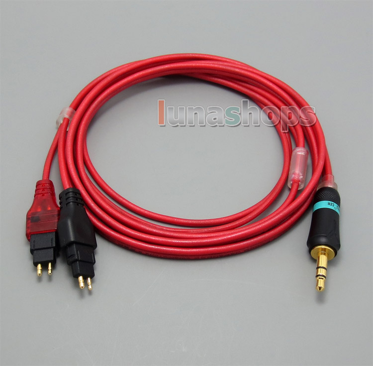 120cm Pure PCOCC Earphone Cable + PEP Insulated For Sennheiser HD25 HD265 HD535 HD222 HD224 HD230 HD250 Lin