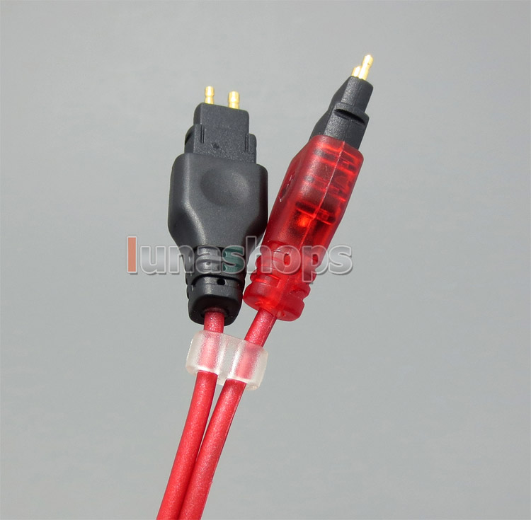 120cm Pure PCOCC Earphone Cable + PEP Insulated For Sennheiser HD25 HD265 HD535 HD222 HD224 HD230 HD250 Lin