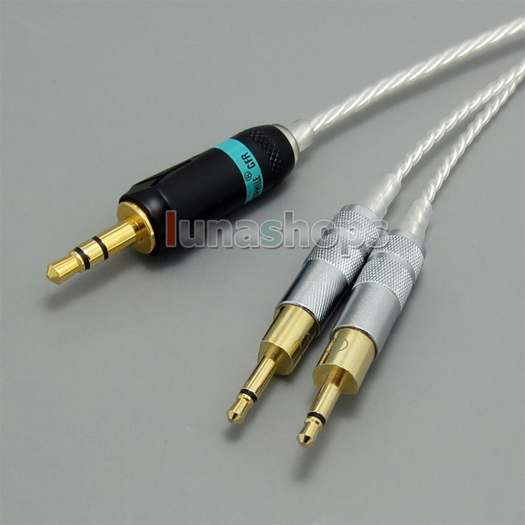 3.5mm 5N OCC + Silver Plated Copper Cable For Sennheiser HD700 Headphone Headset