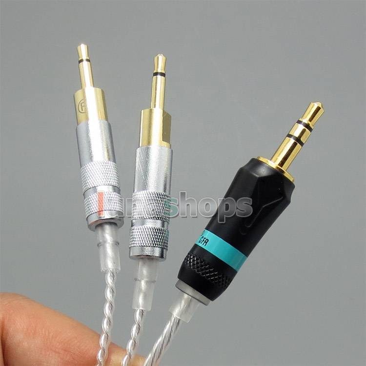 3.5mm 5N OCC + Silver Plated Copper Cable For Sennheiser HD700 Headphone Headset