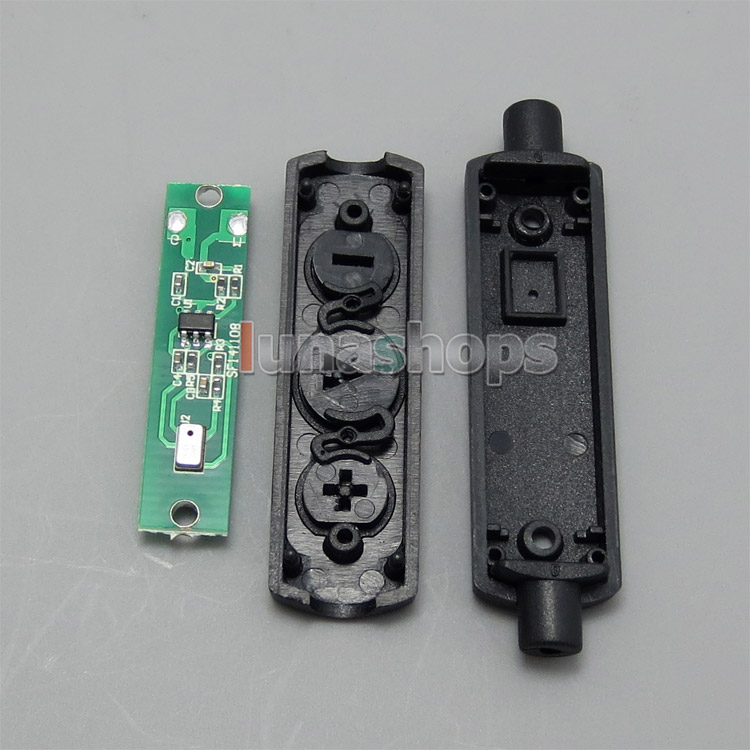 1set Hifi Mic Volume Control Remote Adapter DIY Parts For Iphone Itouch Ipad Seires Mobilephone 