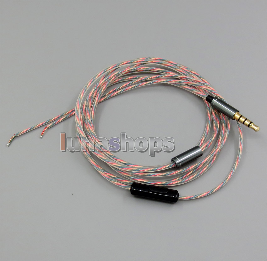 Semi-Finished Earphone Repair Custom DIY Cable For Shure Westone V-moda etc 