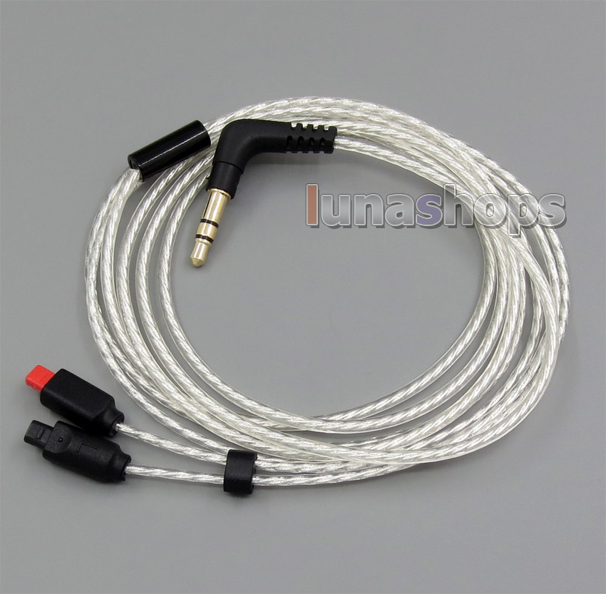 Lightweight Silver + 4N OCC Cable For Audio-Technica ATH-IM50 ATH-IM70 ATH-IM01 ATH-IM02 ATH-IM03 ATH-IM04