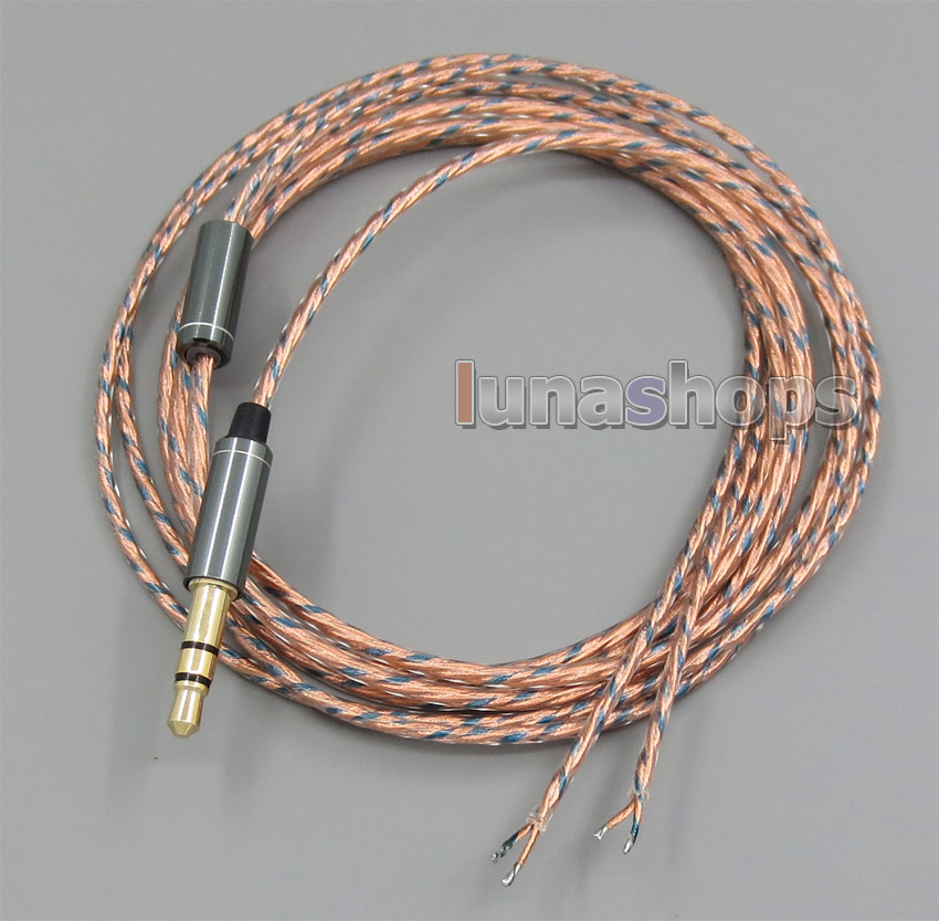 Semi-Finished Earphone Repair Custom DIY Cable For Shure Westone Sony etc 