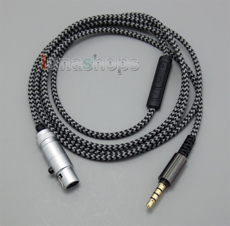 Hi-OFC With Mic Remote Headphone Cable For AKG Q701 K702 K271s 240s K271 K272 K240 K141 K171 K181 K267 K712 