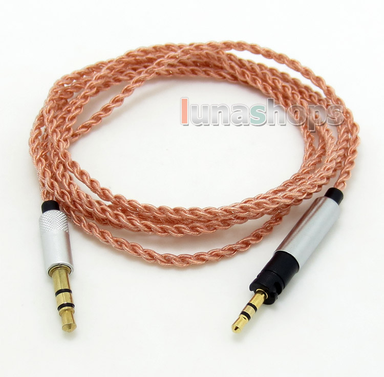 120cm 5N OCC Cable For Sennheiser Momentum Over On Ear Headset Headphone Earphone
