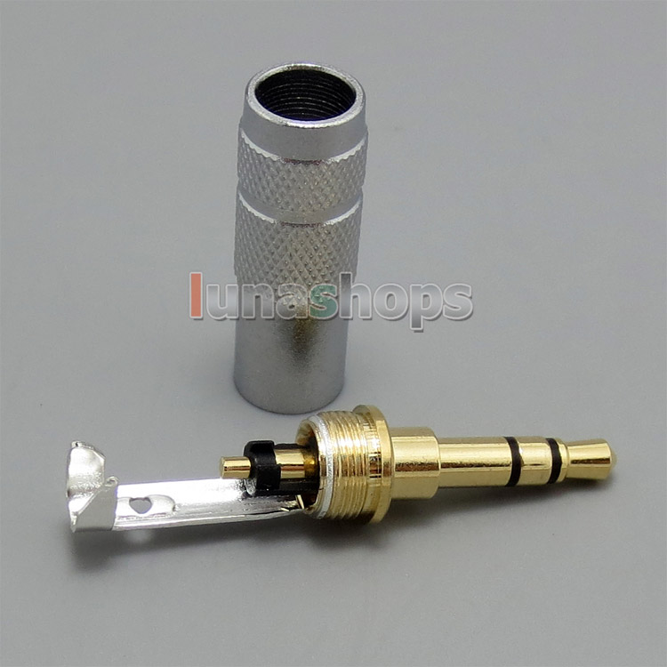 Stereo Plug 3.5mm P-3.5 G Male Stereo 6mm tail Dia. Adapter For Oyaide 