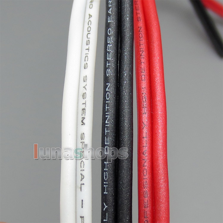 120cm Pure PCOCC Earphone Cable + PEP Insulated  