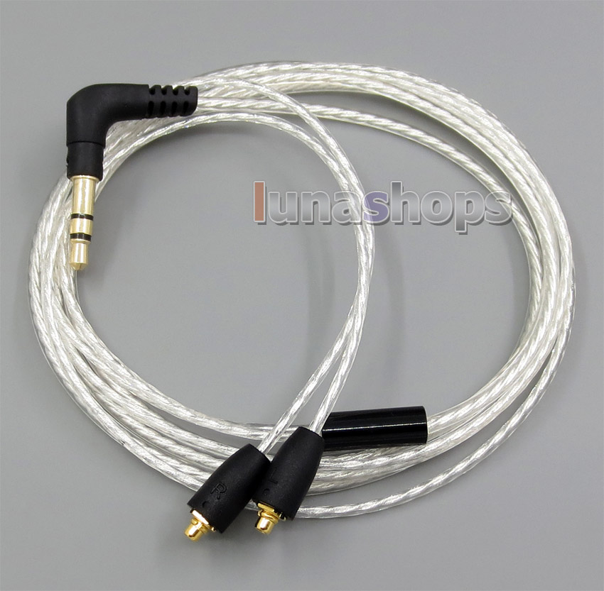 Pure Silver Plated 4N OCC Cable For Shure Se846 se535 se425 se315 se215 Earphone