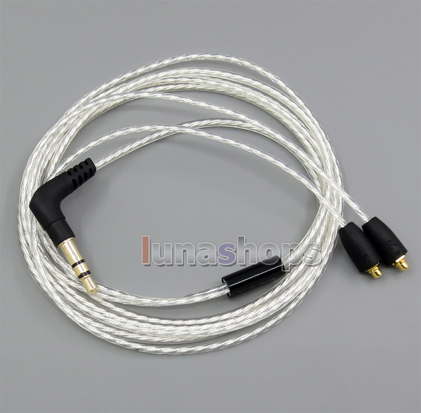 Pure Silver Plated 4N OCC Cable For Shure Se846 se535 se425 se315 se215 Earphone