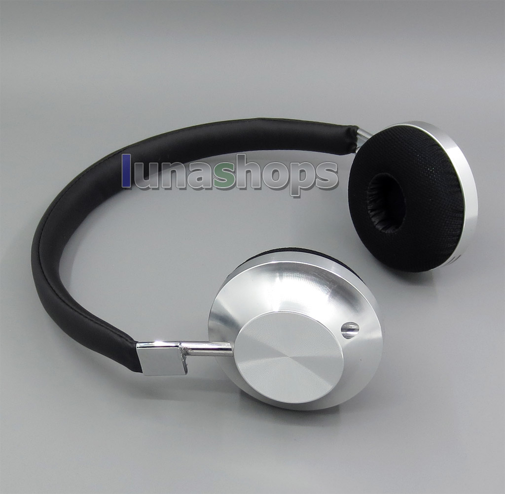 Silver Full Metal High-end Luxury  Edition Series Headphone For Aedle Vk-1 Valkyrie Replacement