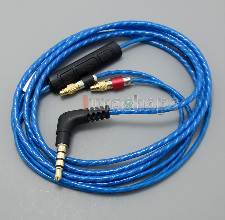 With Mic Remote Volume Cable For Shure srh1440 srh1840 SRH1540 Headphone