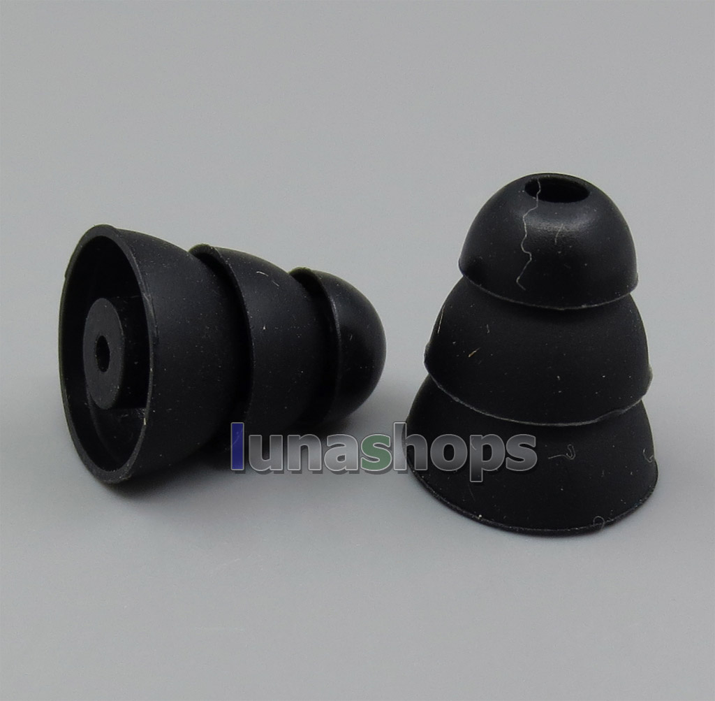 Earphone Silicone 3 layer Tips With Thin Tube For Etymotic ER4B ER4s ER4P ER4PT etc.