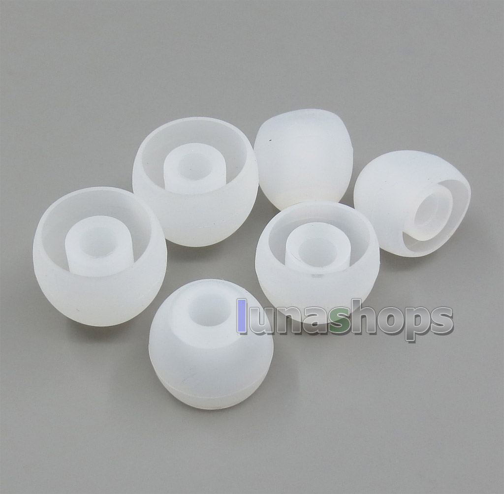 3 Size in 1 set Earphone Silicone Tips For Sony JVC Sennheiser IE CX Series AKG etc.