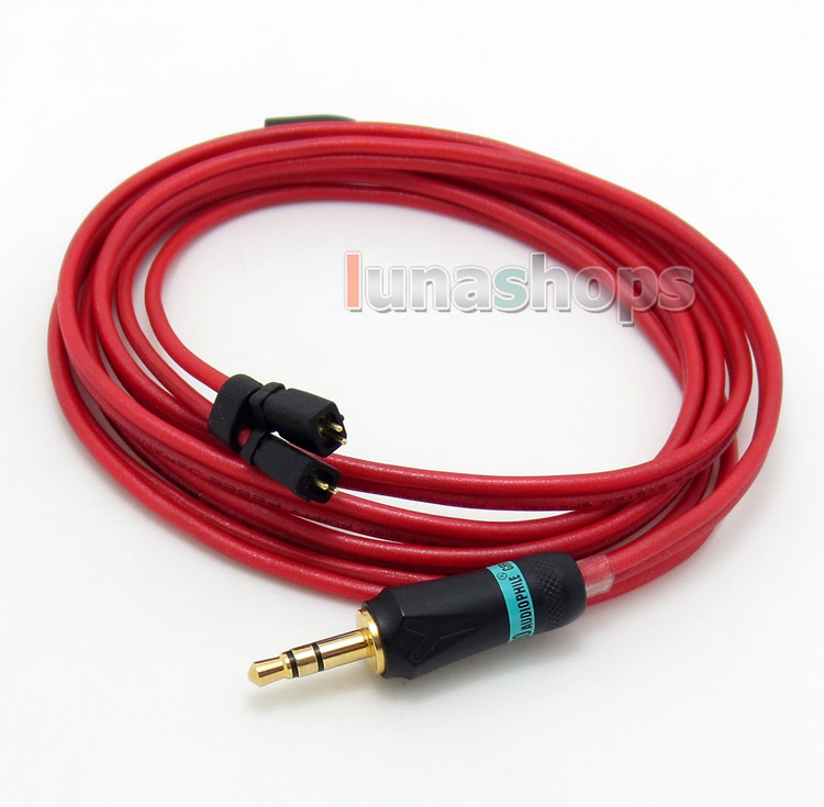 120cm Pure PCOCC Earphone Cable + PEP Insulated For M-Audio IE-20XB IE40 IE30 IE10 IEM TF10 5Pro SF3 SF5 5EB