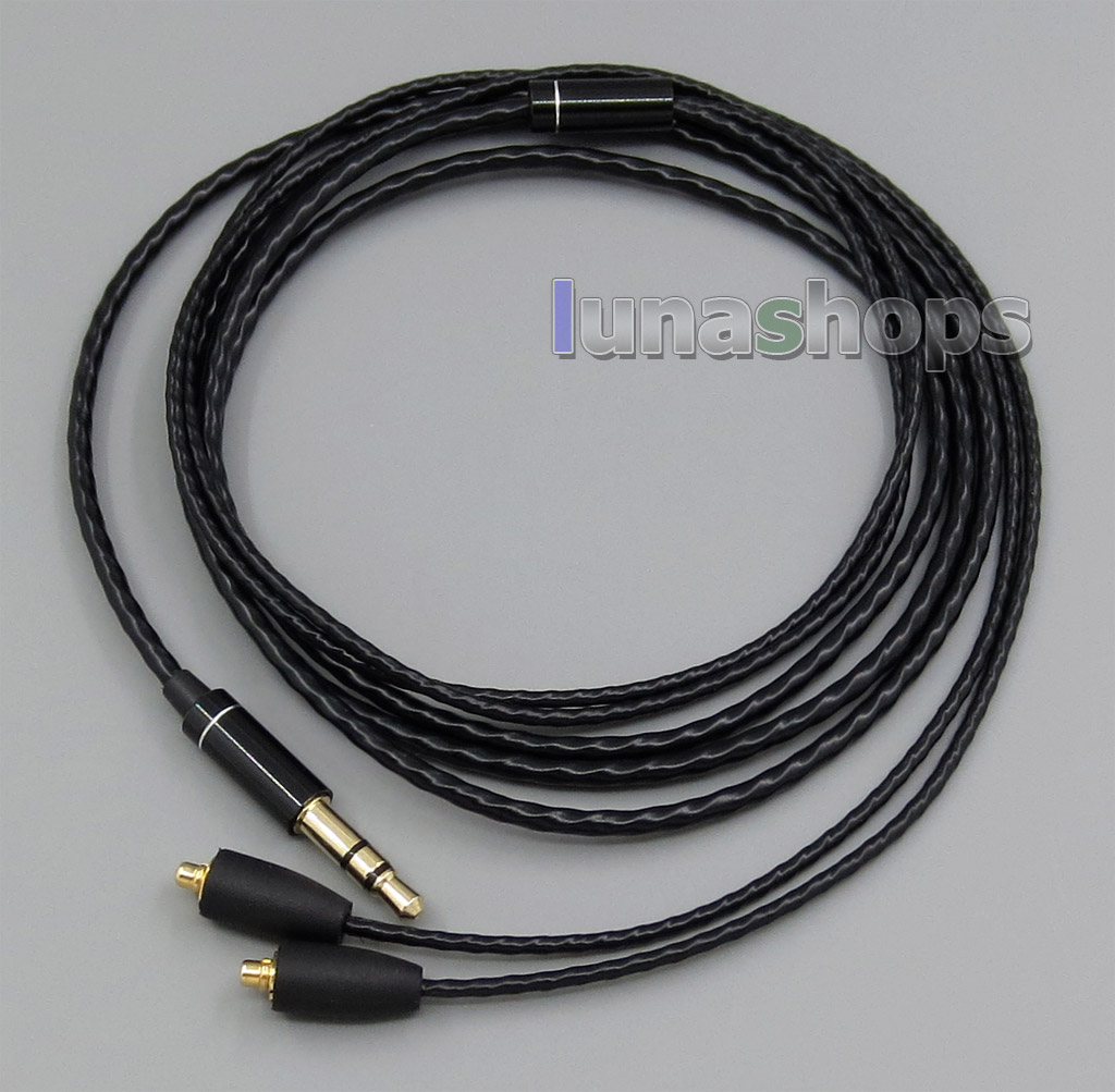 Straight 3.5mm Soft OFC Earphone Cable For Shure se215 se315 se425 se535 Se846