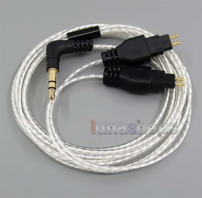 Lightweight Silver Plated 4N OCC Cable   For Sennheiser HD414 HD420 HD430 HD650 HD600 HD580 
