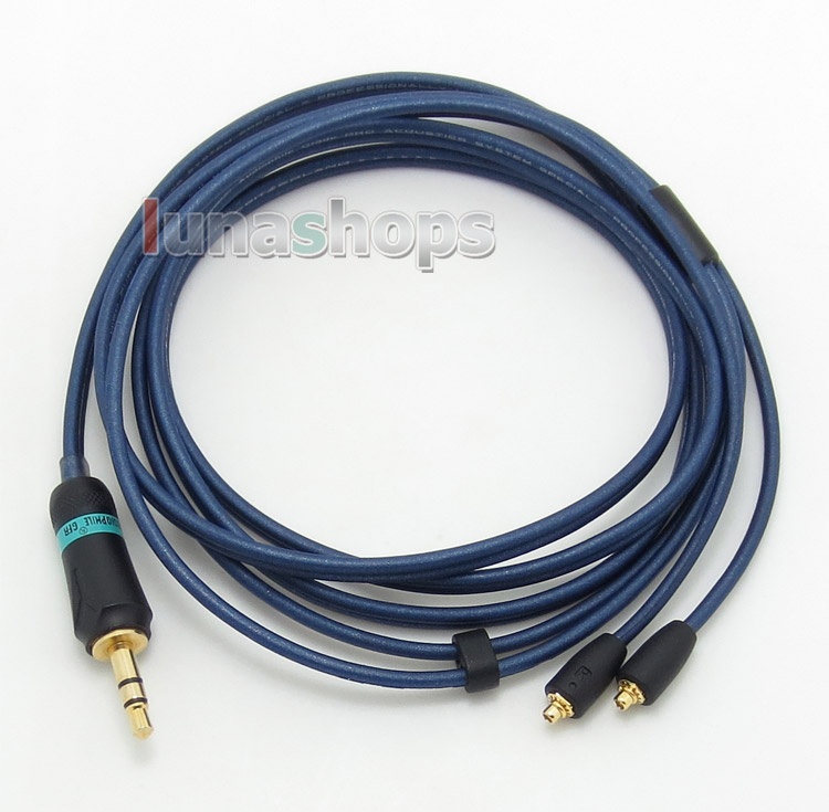 120cm Earphone PURE Silver Cable + PEP Insulated For Ultimate ears UE900 Fostex TE-05 Ultrasone IQ edition 8 julia 