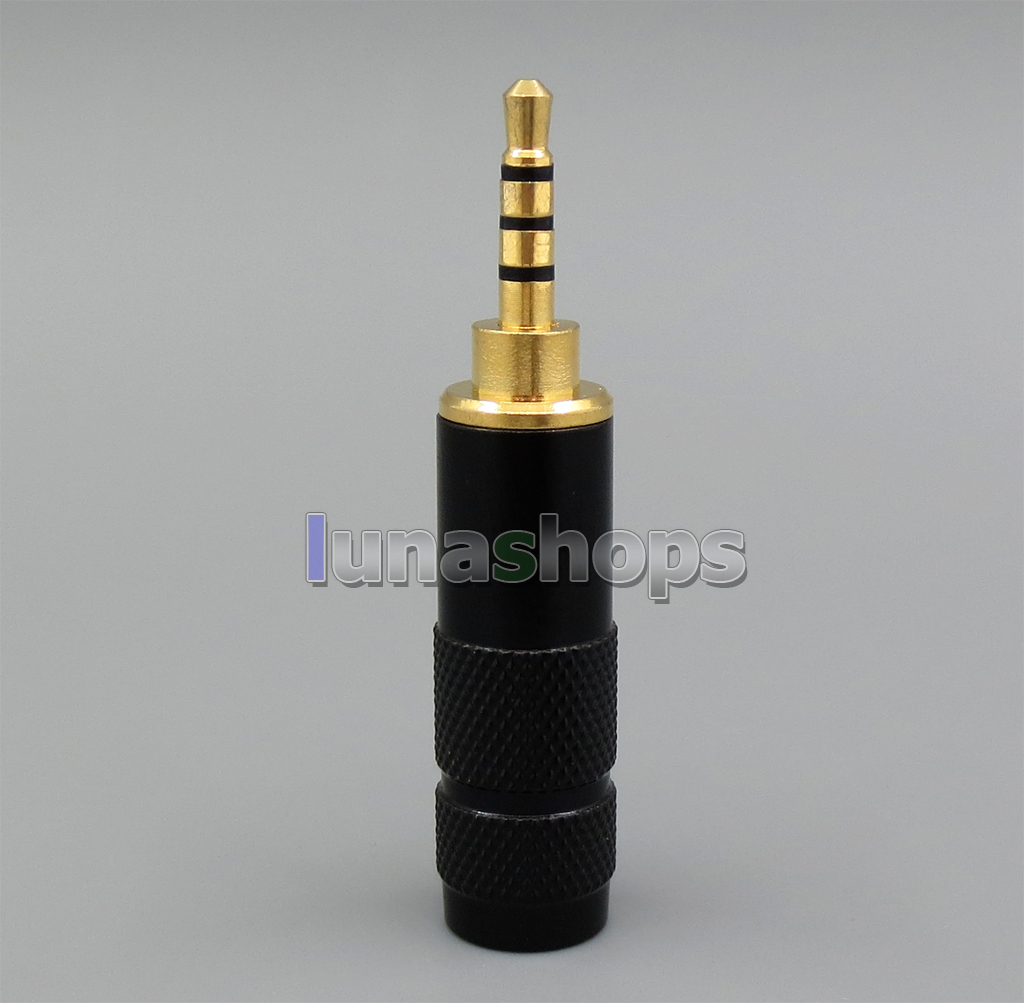 2.5mm 4poles TRRS Male Plug DIY adapter For The Astell & Kern AK240 AK120 AK100i II