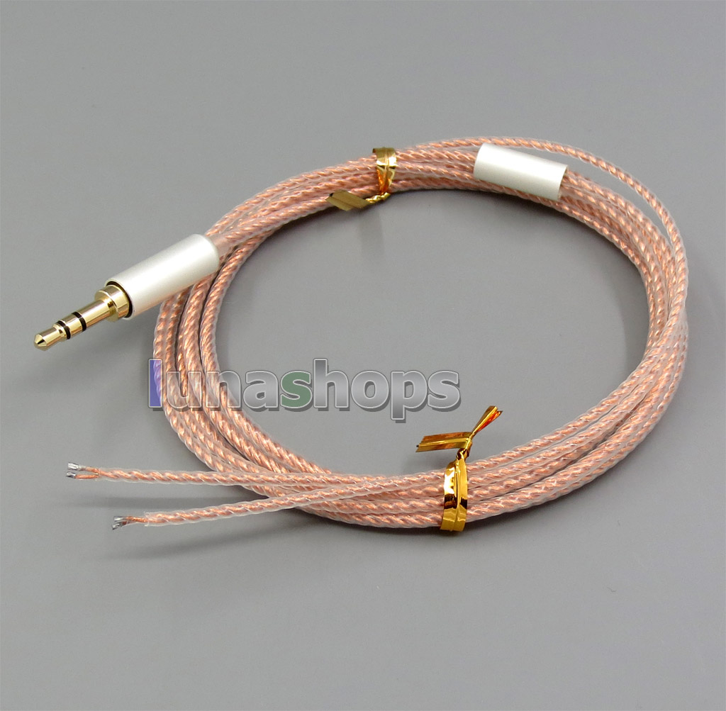7N OCC + Silver Mixed Headphone Cable For Earphone Repair Semi-finished