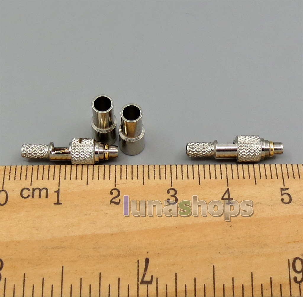 1 Pair Headphone DIY Pin Plug For Shure srh1440 srh1840 SRH1540 Upgrade Cable