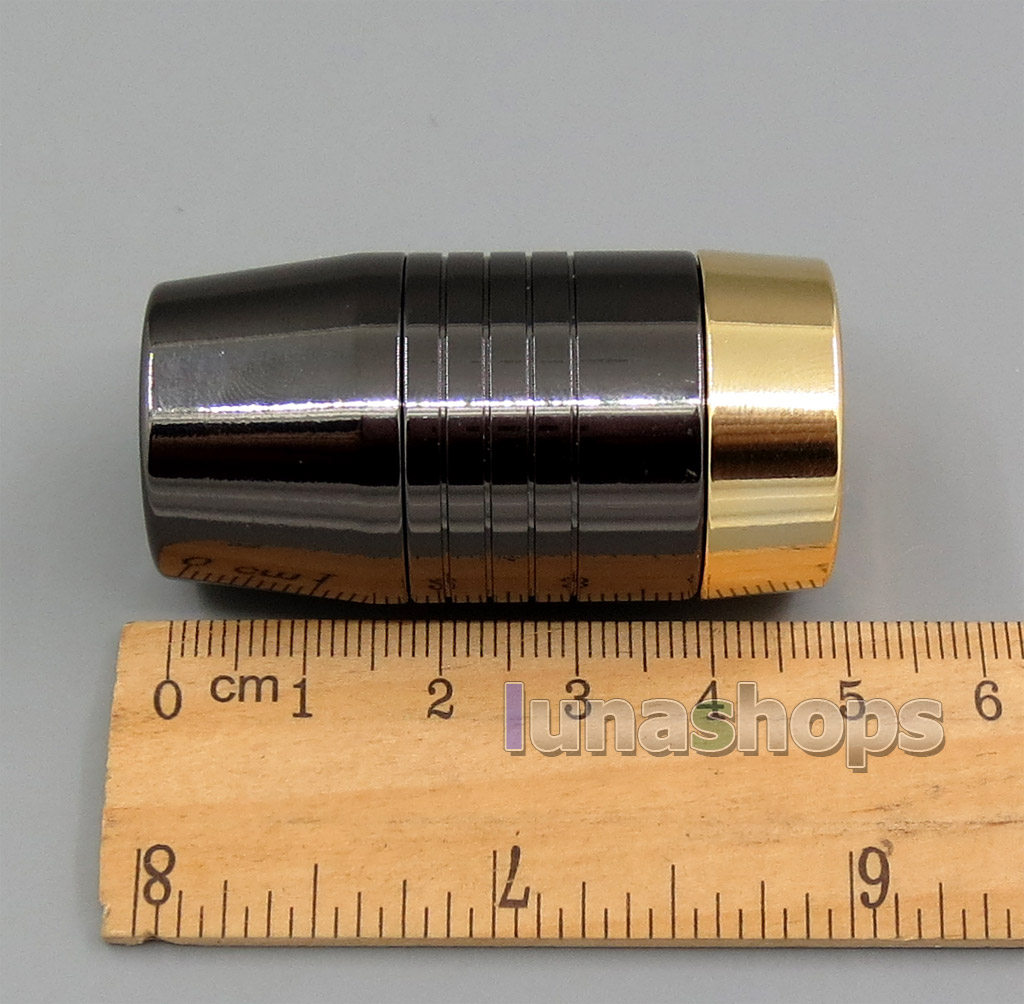 HiFi Speaker Audio Cable Splitter Adapter Copper Plug For DIY Custom Cable