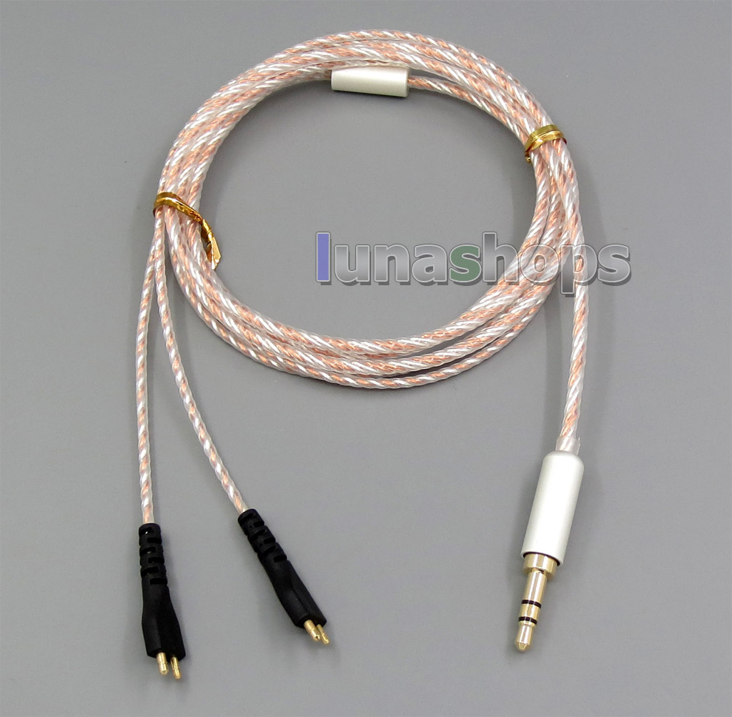 7N OCC + Silver Mixed Headphone Cable For Sennheiser HD25sp HD265 HD535 HD222 HD224 HD230 HD250 Lin