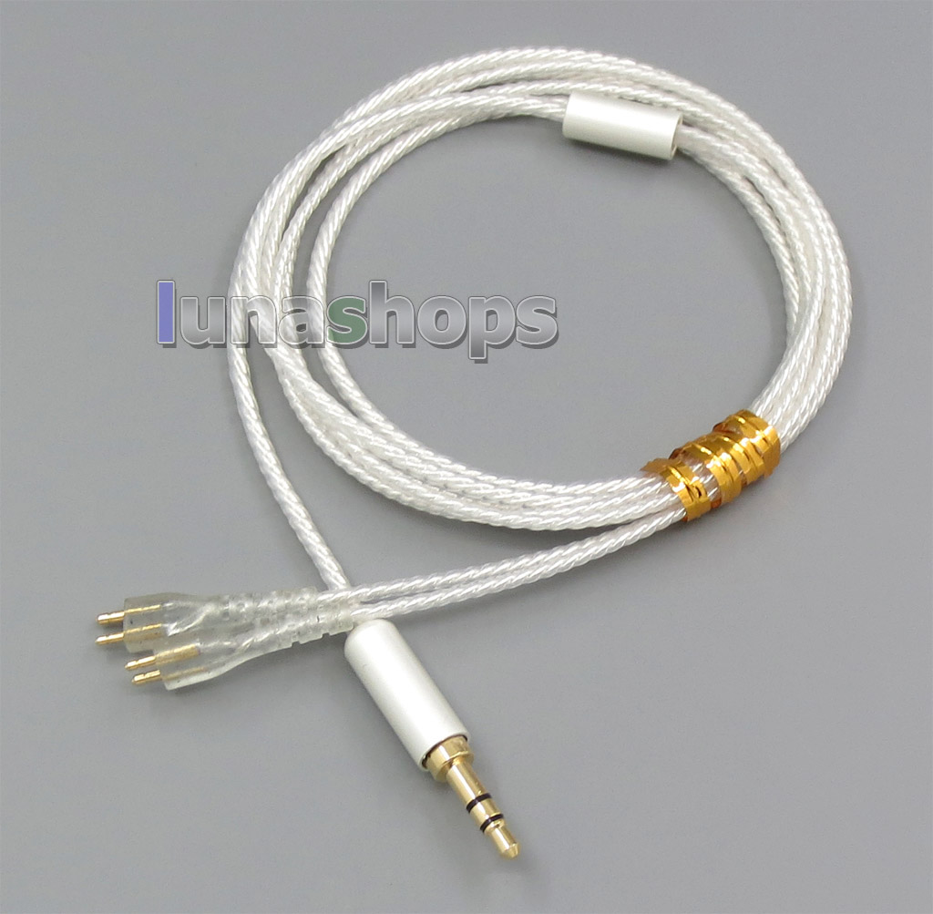 7N OCC Silver Plated Headphone Cable For Sennheiser HD25sp HD265 HD535 HD222 HD224 HD230 HD250 Lin