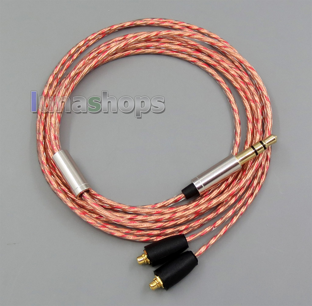 3.5mm Soft OFC Shielding Earphone Cable For Shure se215 se315 se425 se535 Se846