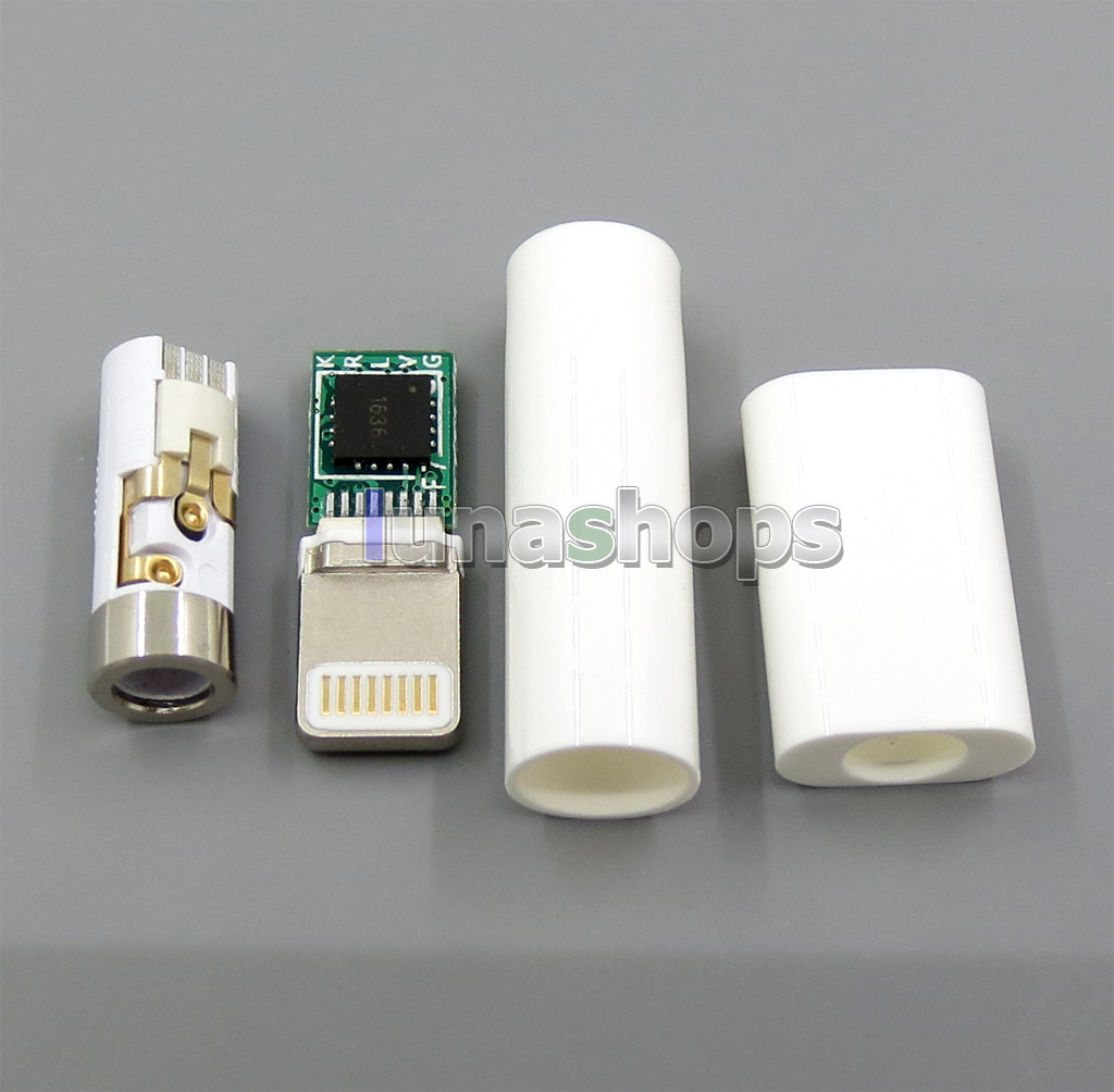 Original DIY Part Handmade Dock + 3.5mm Female Adapter for Iphone 7 6s Plus Line Out LO 