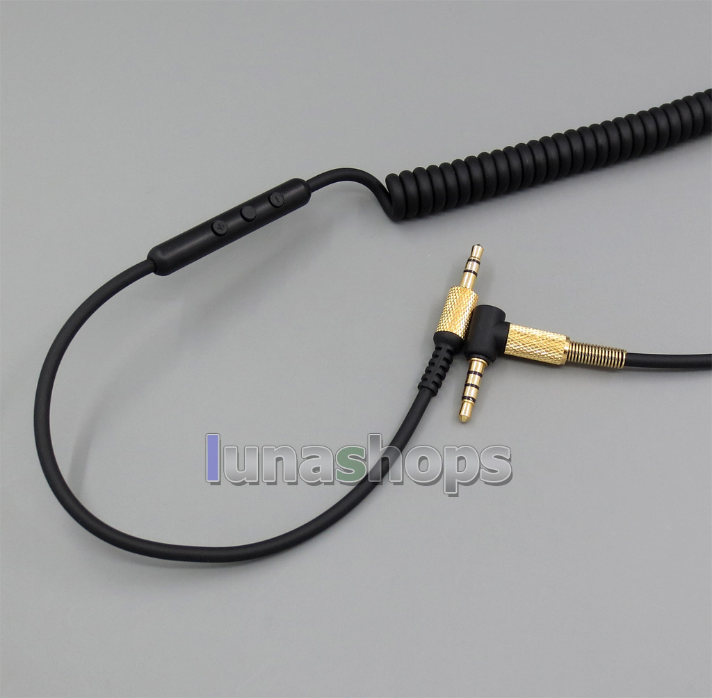Replacement Cable With Mic Remote for Marshall Major MK II 2 Headphone Iphone Android