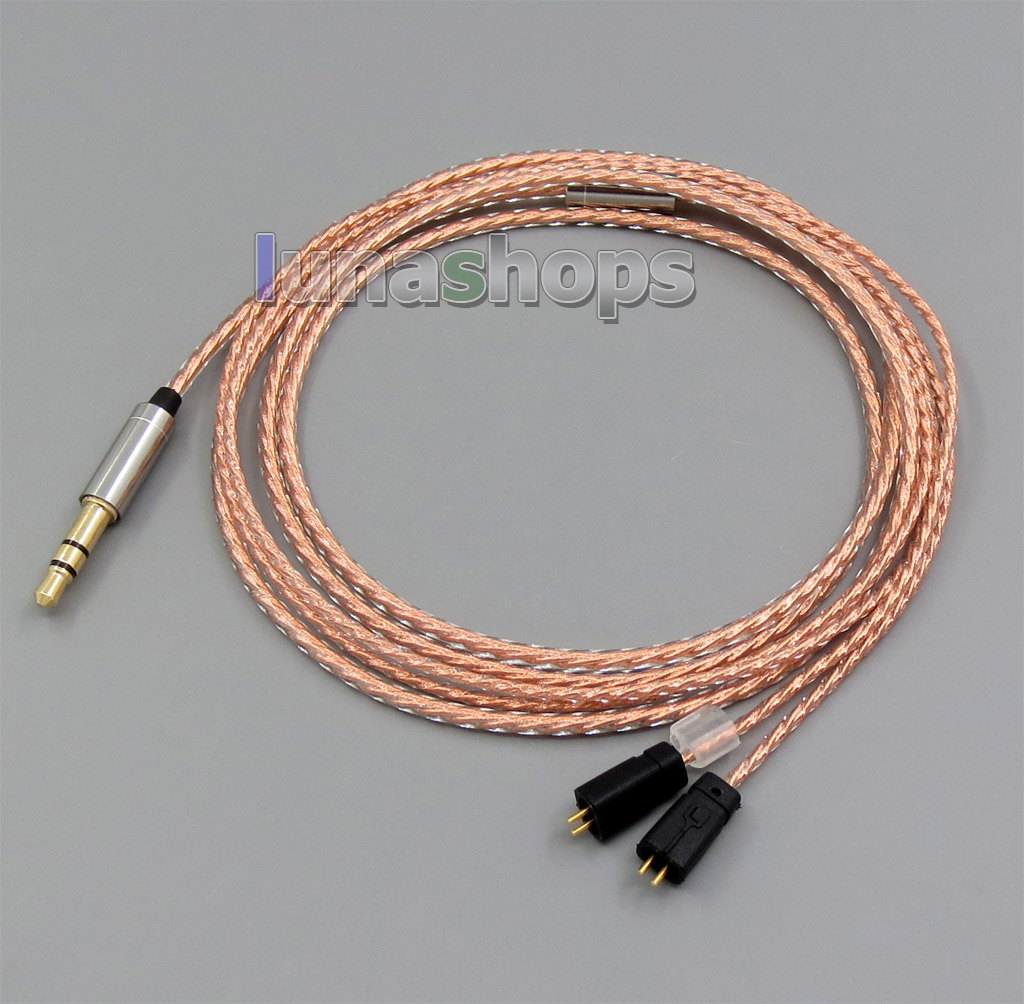 With Slide Block Shielding Earphone Cable For Ultimate Ears UE TF10 SF3 SF5 5EB 5pro TripleFi 15vm TF15