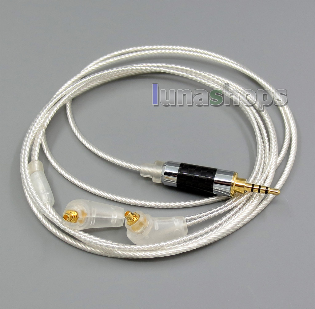 2.5mm TRRS Silver Plated Earphone Cable For Sony XBA-H2 XBA-H3 XBA-Z5 xba-A3 xba-A2