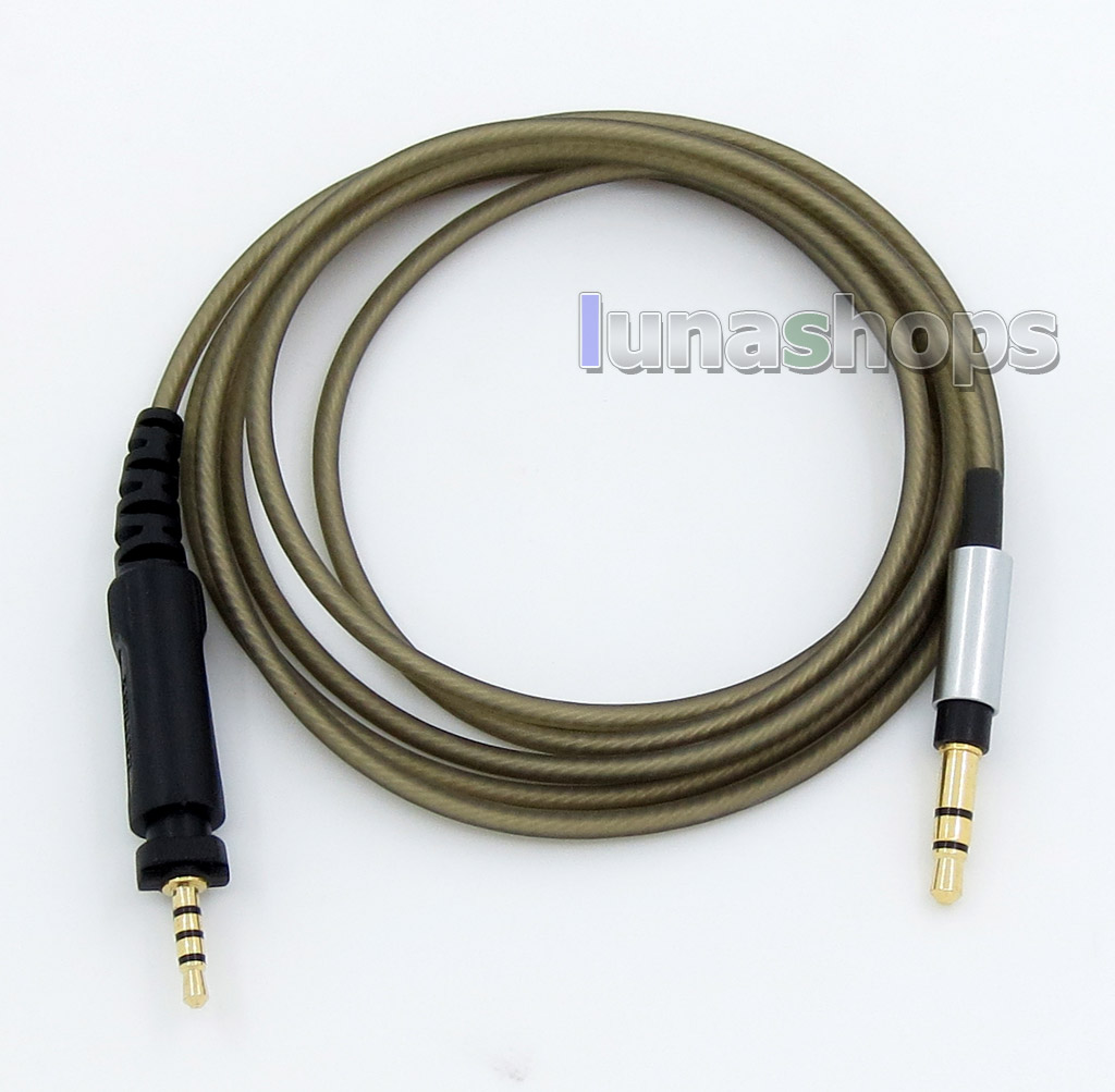 Upgrade Silver Audio Headphone Cable For Shure SRH840 SRH940 SRH440 SRH750DJ