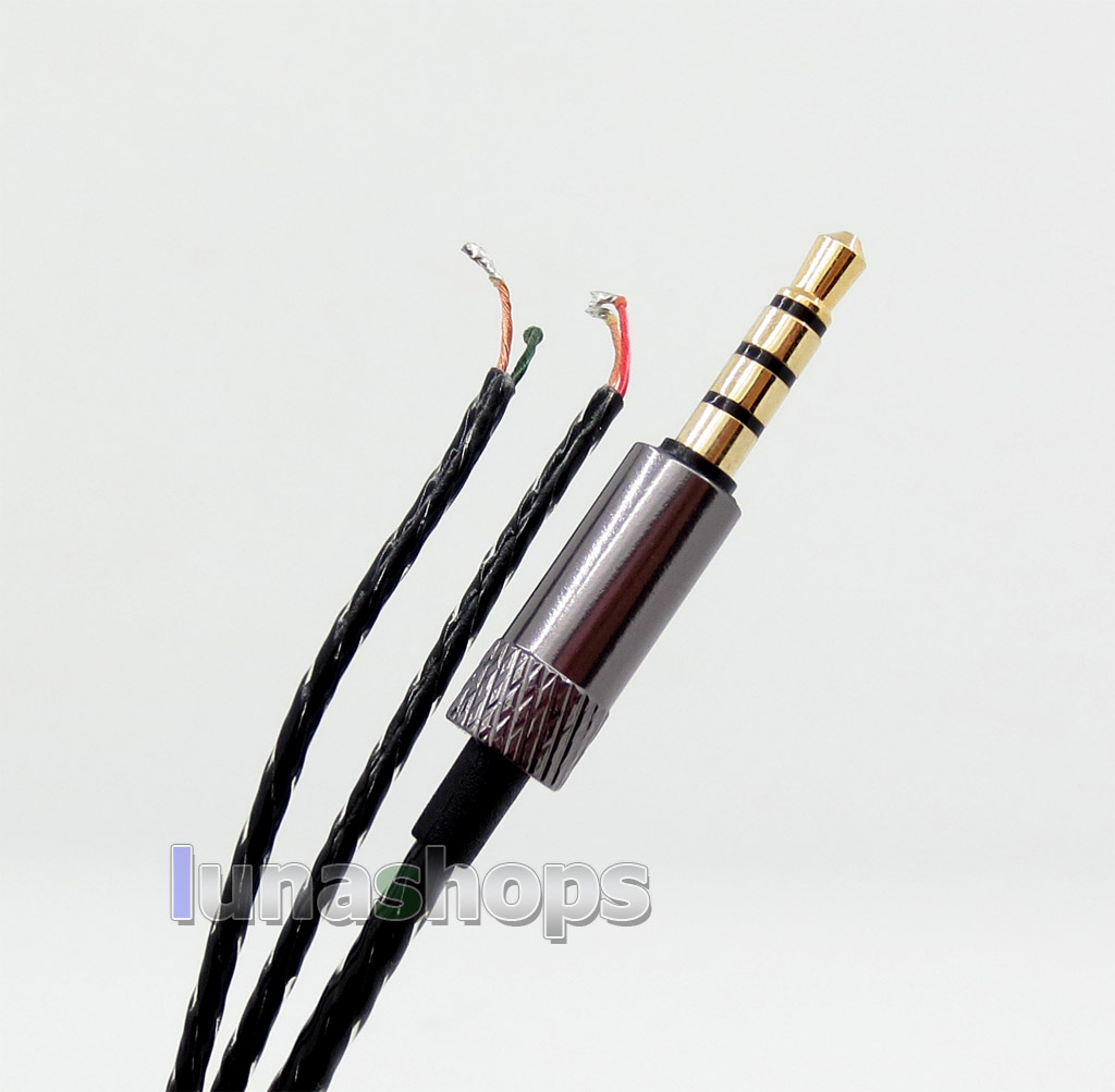 Semi-Finished Black Mic Remote Volume Earphone Repair DIY Cable For Android and Iphone