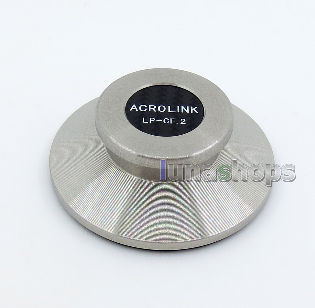 1pcs 378g Acrolink LP-SUS.2 Carbon adapter For Gramophone record LP 79mm*29mm