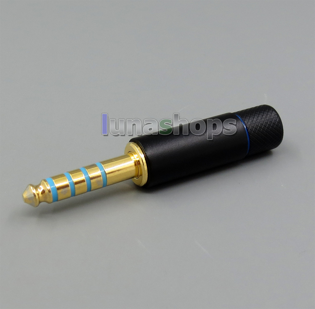 Black Blue Ring 4.4mm Headphone Earphone Adapter For Sony PHA-2A TA-ZH1ES NW-WM1Z NW-WM1A AMP Player