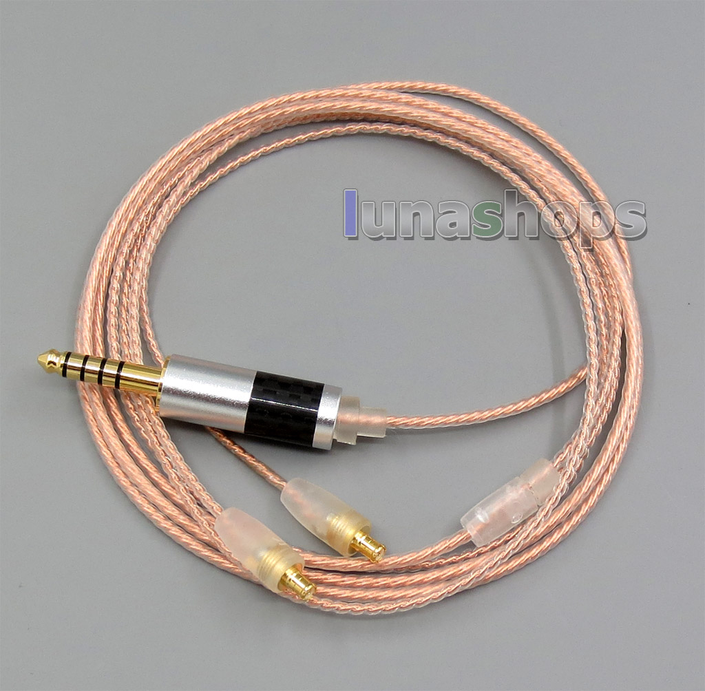 4.4mm Earphone Silver 7N OCC Cable For Audio-Technica ATH-CKS1100 ATH-E40 ATH-E50 ATH-E70 ATH-ESW950 
