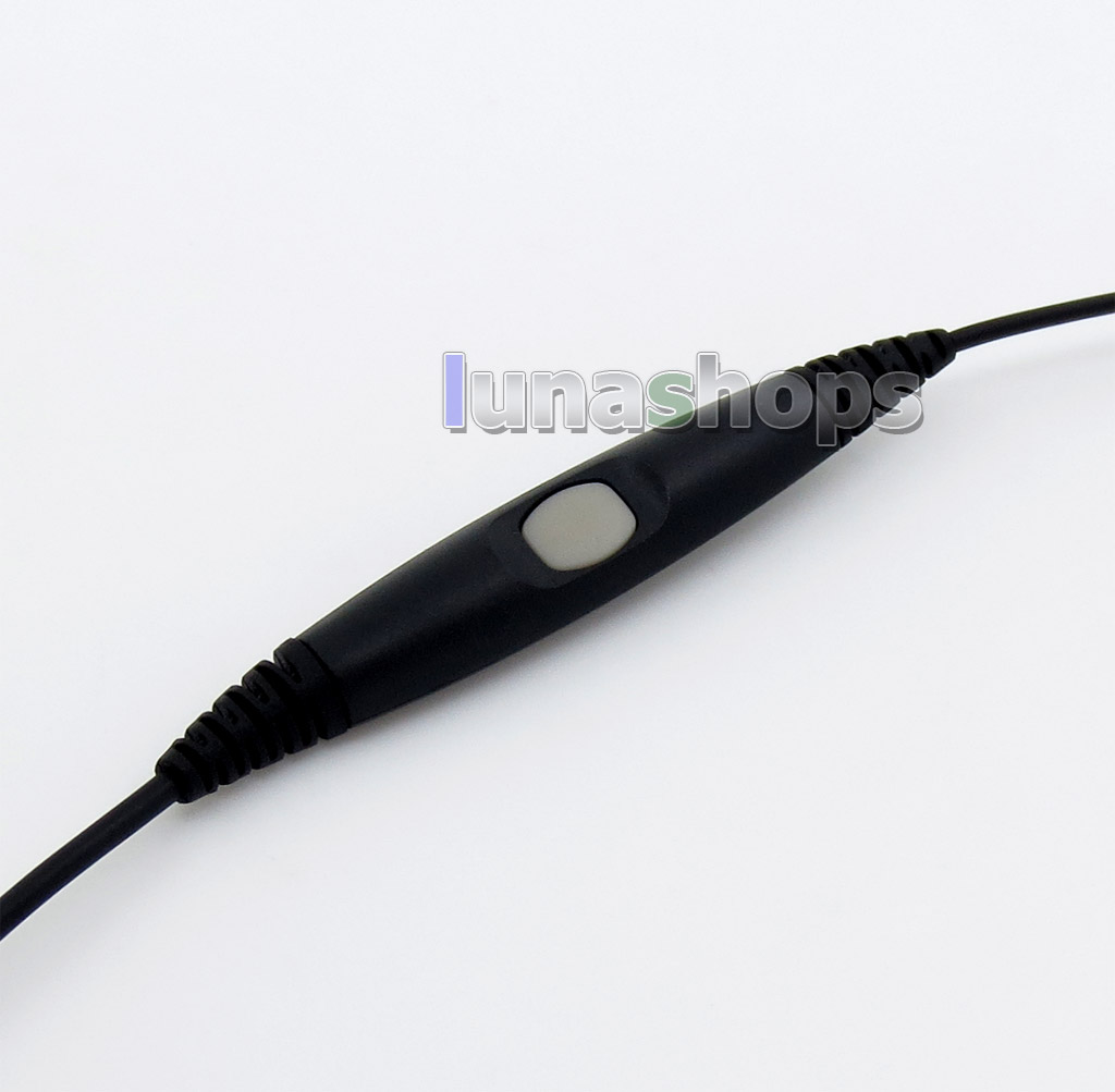 With Mic Remote Audio Cable For Android Iphone Shure SE215 SE315 SE425 SE535 SE846 Headphone 