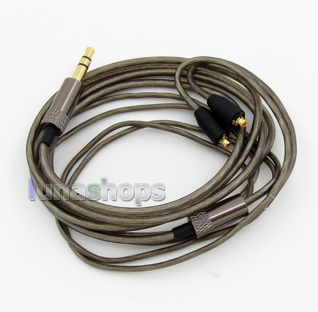 14*0.06mm OFC 32 Cores Shielding Cable For Shure SE215 SE315 SE425 SE535 SE846 Earphone