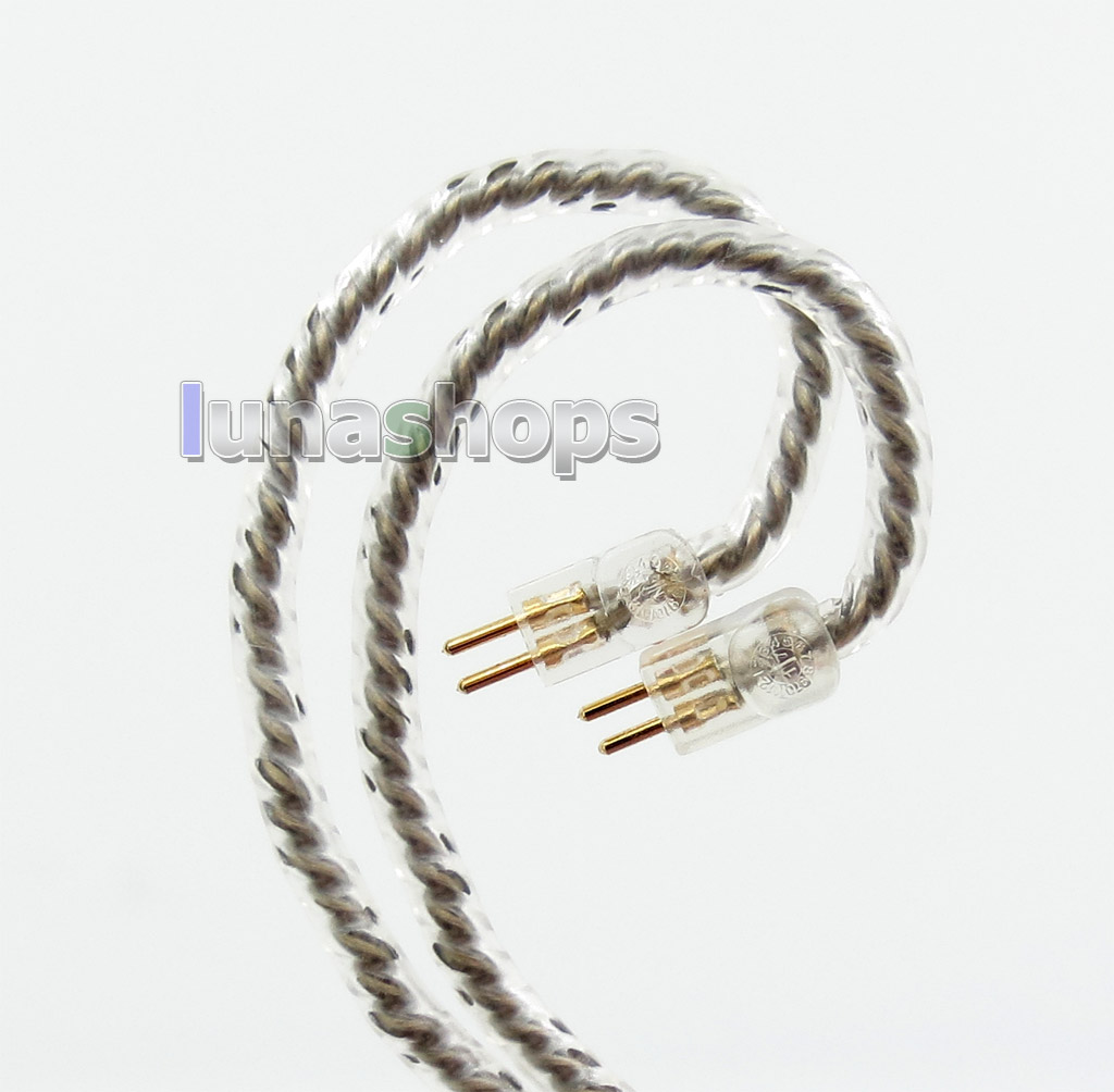 Silver Plated Earphone Brown Cable For Westone 0.78mm W4r UM3X UM3RC ue11 ue18 JH13 JH16 ES3 