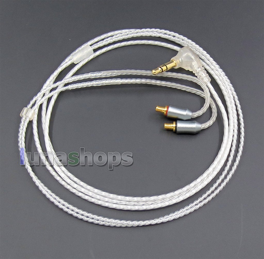 Silver Upgrade Audio Cable For Audio-technica CKS1100 ATH-LS70 ATH-LS50 ATH-E40 ATH-E50 ATH-E70