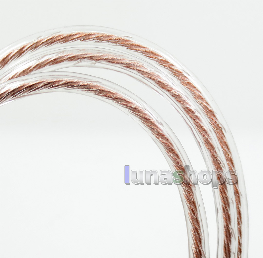 100m Bulk OCC + Silver Plated Mixed Bulk 4 Cores DIY Earphone Cable Wires