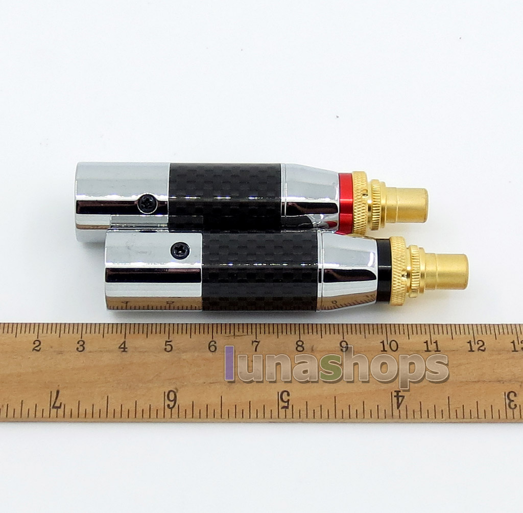 1 Pair Acrolink cf-601m XLR 3 Pin Male To RCA Female Audio HiFi Adapter Converter