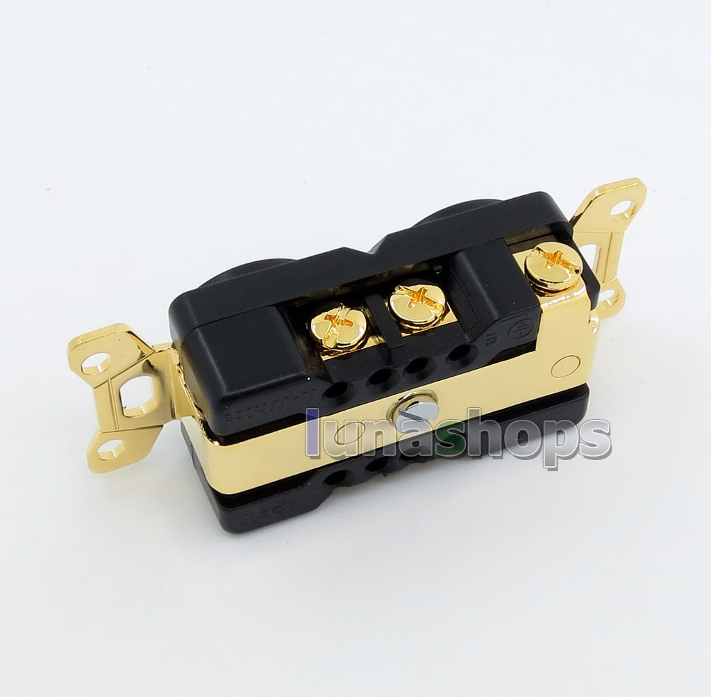 Acrolink refrigeration Series GTX NCF Pure Transmission Hi-End-G Power Plug Adapter Socket Gold plated