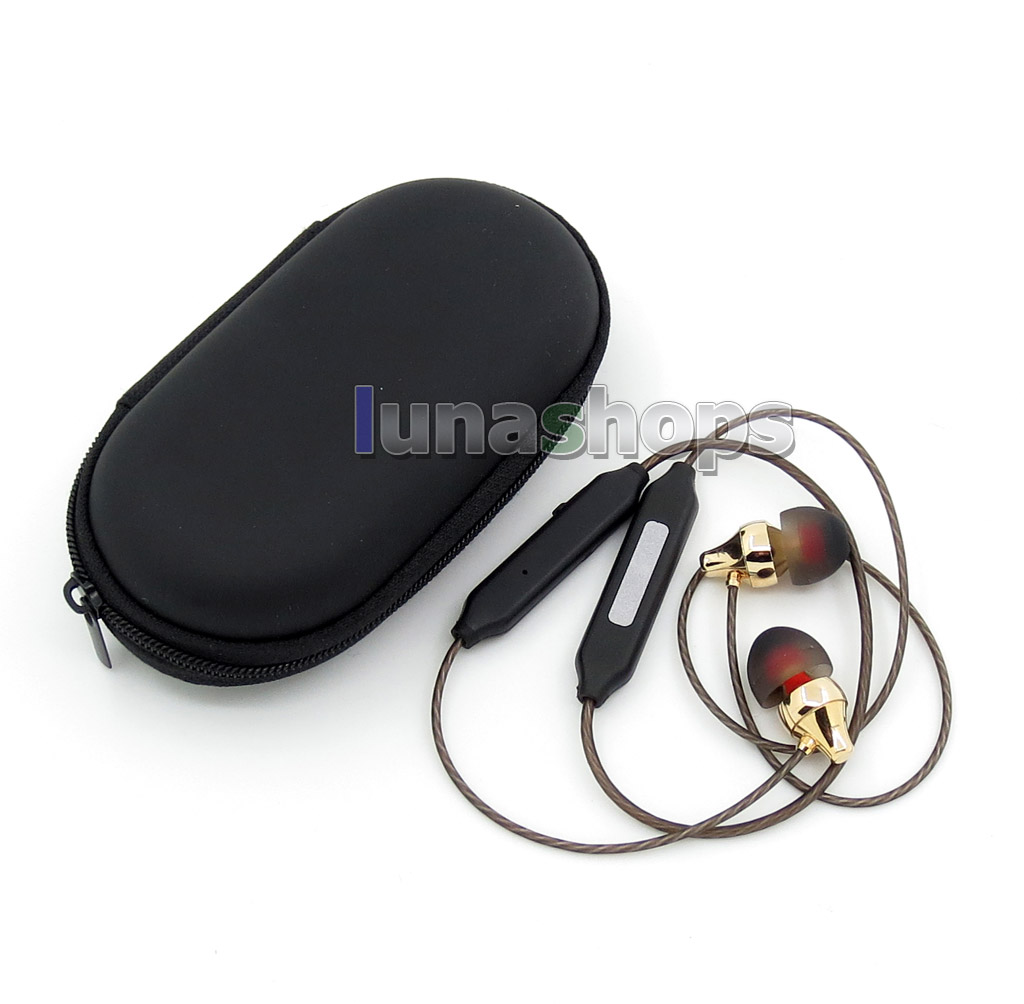 CSR8645 Chip APTX V4.1 Bluetooth Wireless Sport In-ear Stereo Silver Cable Earphone