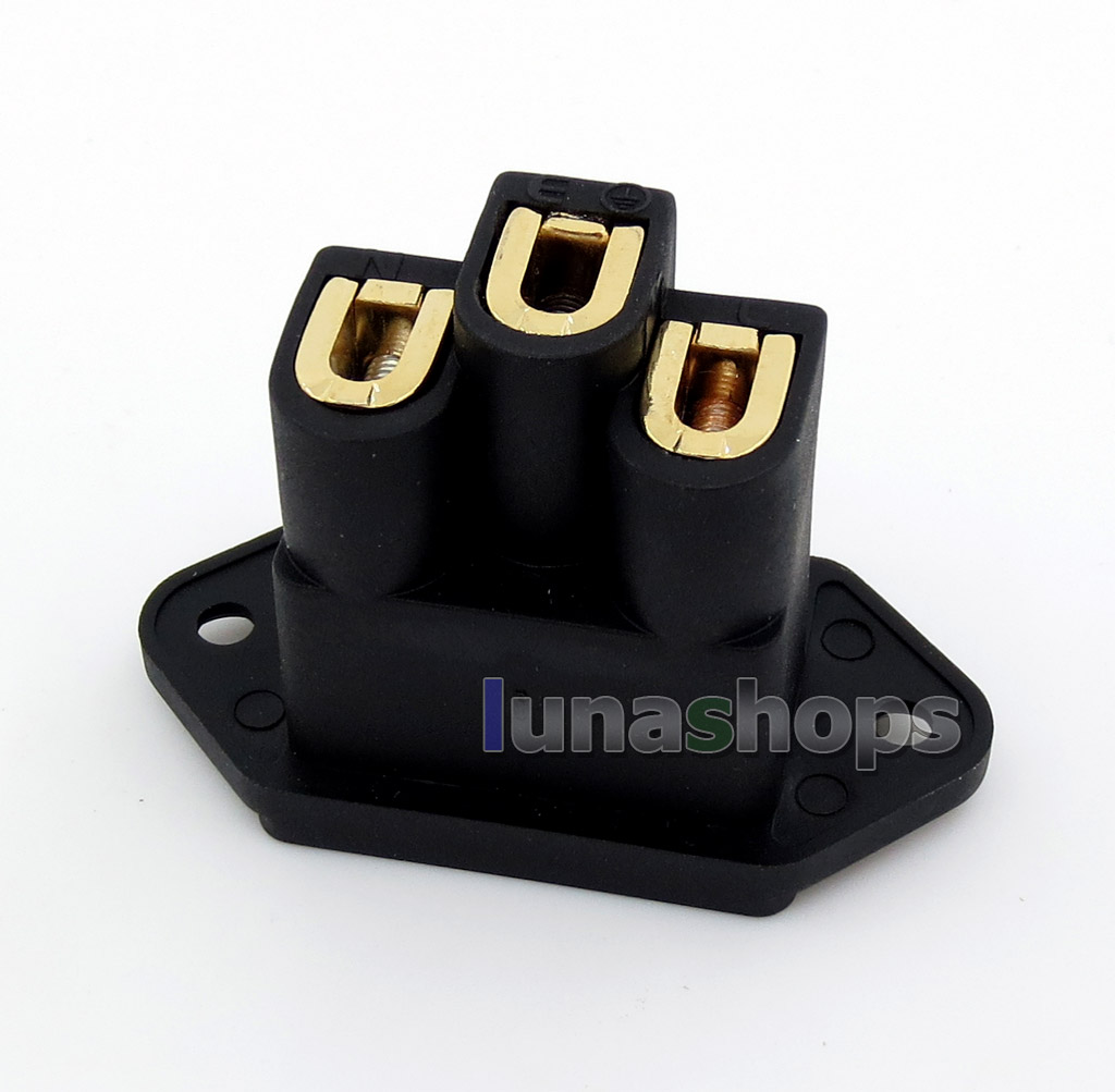 Acrolink FI-06(G) Gold Plated Power DIY Custom Female Adapter Plug