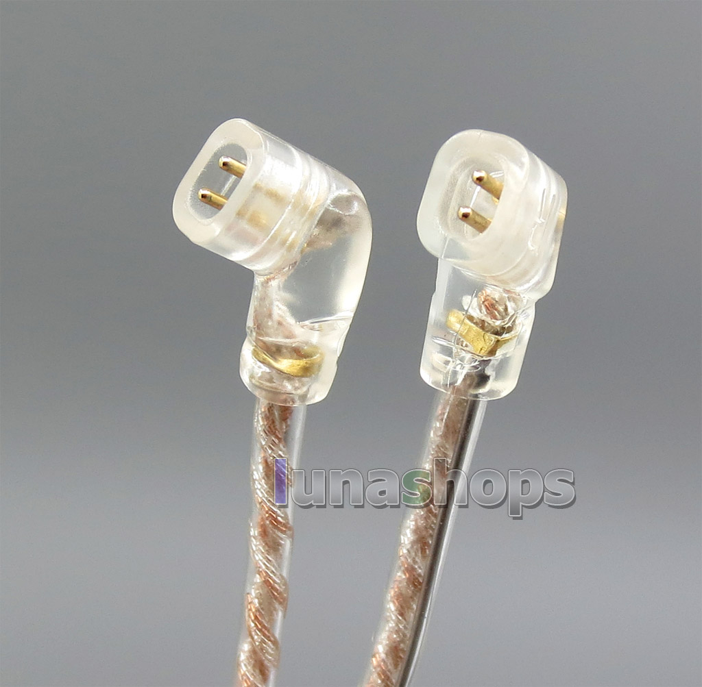 EachDIY Earphone Silver Plated OCC Mixed Foil PU Cable For UE18 UE11Pro UE10pro UE7Pro UE4Pro