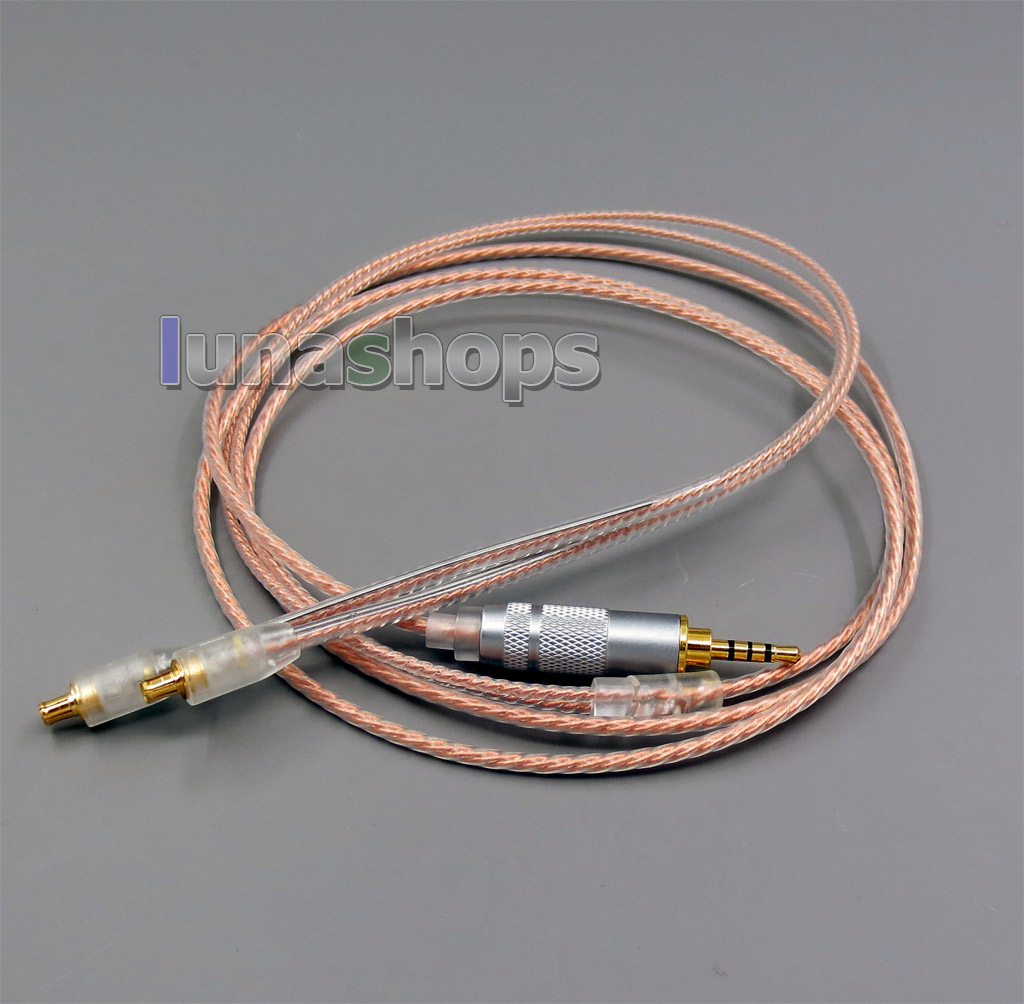 2.5mm Earphone Silver 7N OCC Cable For Audio-Technica ATH-CKS1100 ATH-E40 ATH-E50 ATH-E70 ATH-ESW950 